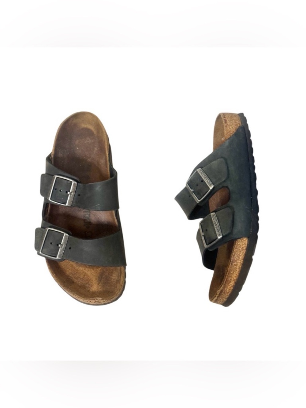 Birkenstock Arizona sandals womens’s shoes size 40 9 9.5 men’s size 7 - Picture 8 of 17